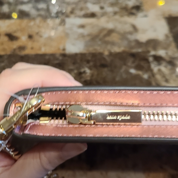 Kate Spade Pochette pink and gold - Picture 5 of 9